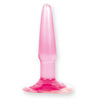 BUTT PLUG PINK JELLY SMALL