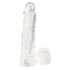 DONG W/SUCTION CUP CLEAR 8 INCH