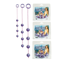 ACRYLITE BEADS PURPLE MEDIUM