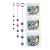 ACRYLITE BEADS PURPLE MEDIUM