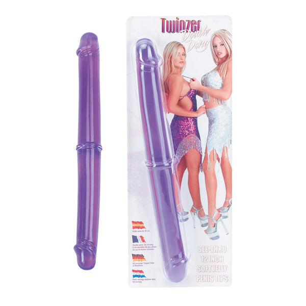 TWINZER 12" DOUBLE DONG PURPLE