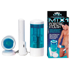 ROBOTIC MOUTH MASTURBATOR BLUE