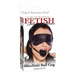 FF BLINDFOLD BALL GAG