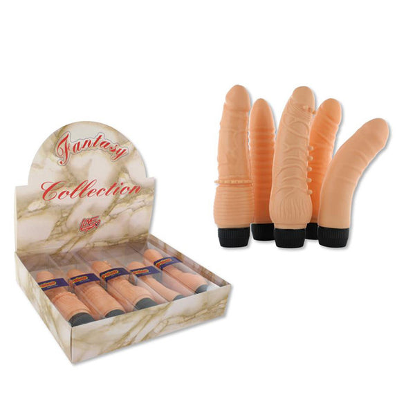 FANTASY COLL VIBRATOR FLESH 5ER