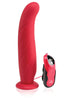 FF ELITE VIBRATING 9" DILDO RED