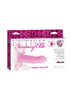 FF ELITE 7" HOLLOW STRAP-ON PINK