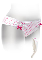 FF ELITE PLUS-SIZE VIBR. PANTY PINK