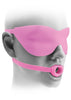 FF ELITE OPEN MOUTH GAG&MASK S PINK