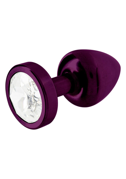 BUTTPLUG ROUND PURPLE 35MM