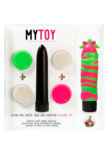 MYTOY VIBRATOR GREEN/PINK