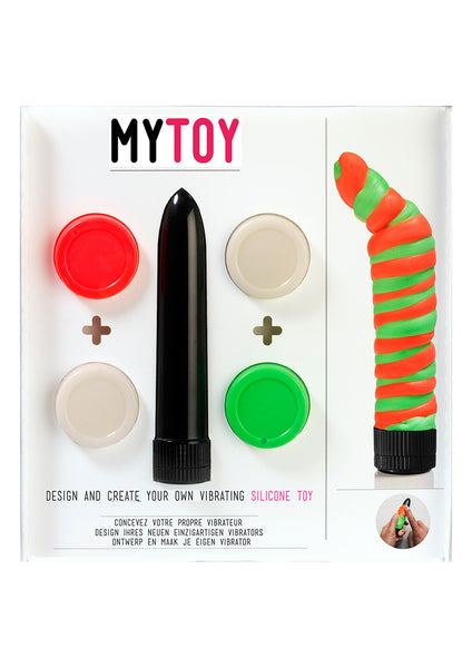 MYTOY VIBRATOR ORANGE/GREEN