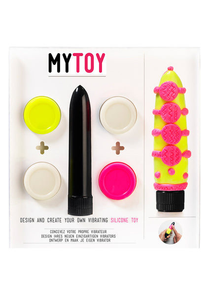 MYTOY VIBRATOR YELLOW/PINK