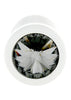 JEWELL BUTT PLUG ROUND WHITE 25MM