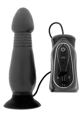 THRUSTING BUTT PLUG BLACK