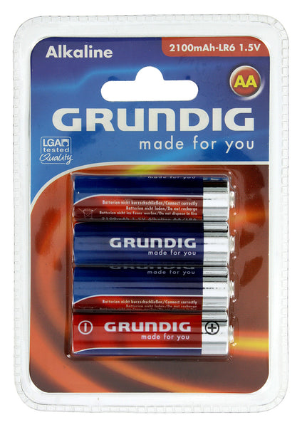 GRUNDIG ALKALINE  AA 24 X 4 PCS