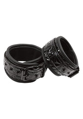 SINFUL ANKLE CUFFS BLACK