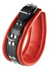 COLLAR RED 6,5 CM