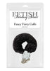 FF FANCY FURRY CUFFS BLACK