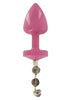 JEWELL BUTTPLUG PINK T2