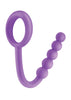 BALL CINCH WITH ANAL BEAD PURPLE