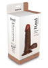 DILDO REAL RAPTURE BROWN 6.5 INCH