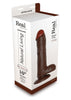 DILDO REAL RAPTURE BROWN 10 INCH