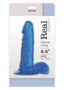 DILDO REAL RAPTURE BLUE 6.5 INCH