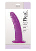 DILDO REAL RAPTURE PURPLE 7 INCH