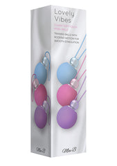 KEGEL BALLS PINK/PURPLE/BLUE