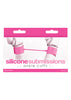 ANKLE CUFFS PINK SILICONE