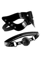 FFLE MASQUERADE MASK & BALL GAG