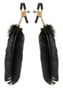 FF GOLD FEATHER NIPPLE CLAMPS