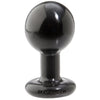 ROUND BUTTPLUG MEDIUM BLACK