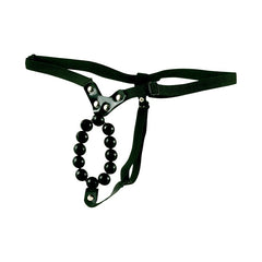 LOVER'S THONG WITH STROKER BEADS