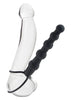 BEADED DUAL PENETRATOR BLACK