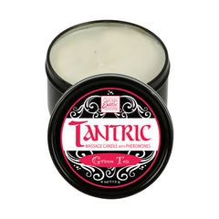 TANTRIC CANDLE W PHER. GREEN TEA