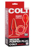 COLT MEDIUM PUMPER PLUG RED