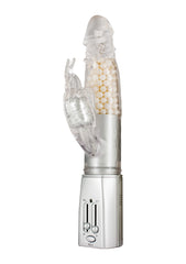 DISCO RABBIT VIBRATOR SILVER