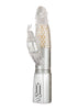 DISCO RABBIT VIBRATOR SILVER