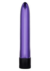 RETRO SLIMLINE VIBRATOR 20CM PURPLE