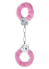 FURRY FUN CUFFS PINK PLUSH