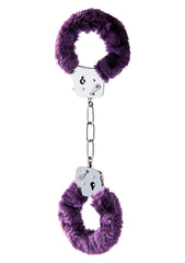 FURRY FUN CUFFS PURPLE PLUSH