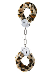 FURRY FUN CUFFS LEOPARD PLUSH