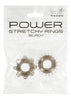 POWER STRETCHY RINGS SMOKE 2PCS