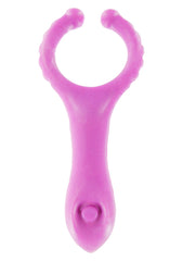 VIBRATING CLIT-STIM C-RING PURPLE