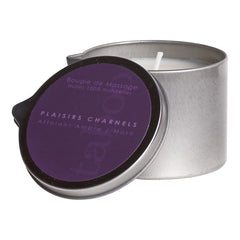 TABOO MASSAGE CANDLE AMBRE/MUSC