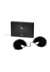 ZAZAZU FEATHER HANDCUFFS