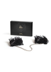 FROU FROU ORGANZA HANDCUFFS BLACK