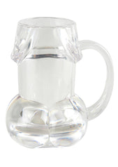 BP PECKER BEER MUG CLEAR