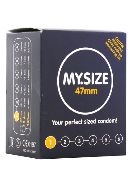 MY.SIZE 47 CONDOMS 10 PCS